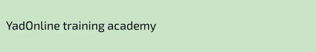 YadOnline training academy